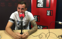 Alcácer, durante la entrevista que concedió a RAC1.