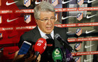 Enrique Cerezo durante la inauguración de la nueva tienda del...
