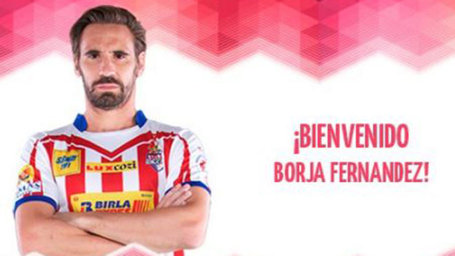 El fichaje de Borja Fernández ha sido anunciado en las redes del...