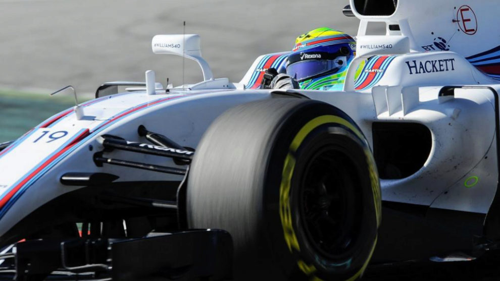 Felipe Massa, durante la cuarta jornada de entrenamientos celebrada...