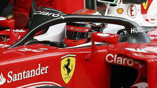 Un Ferrari con su halo.