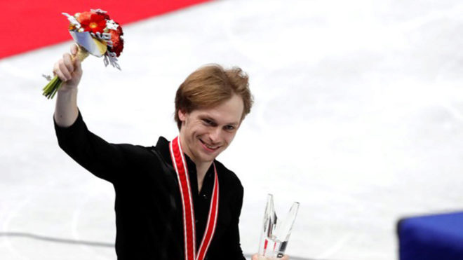 Russian Voronov takes top spot in Japan