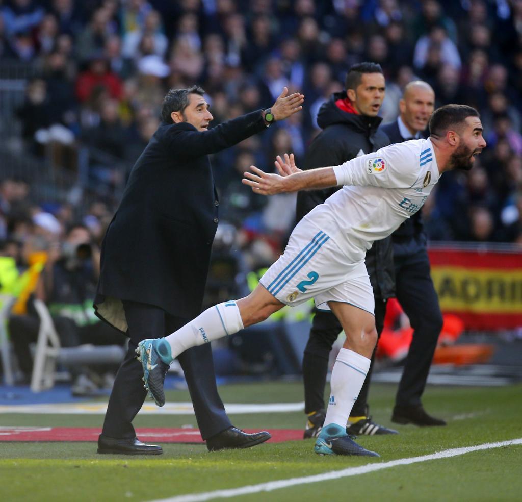 Carvajal launches a throw-in