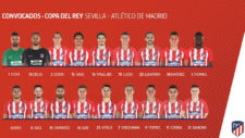 Oblak in the squad against Sevilla... although he will be a substitute