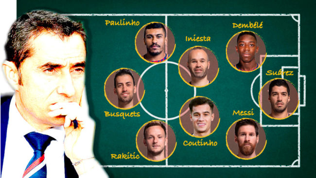 Who will make it into Valverde's best XI?