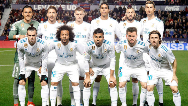 The starting XI Real hope will lead them to glory