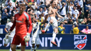 Zlatan Ibrahimovic scores twice to help LA Galaxy to a comeback win in the derby