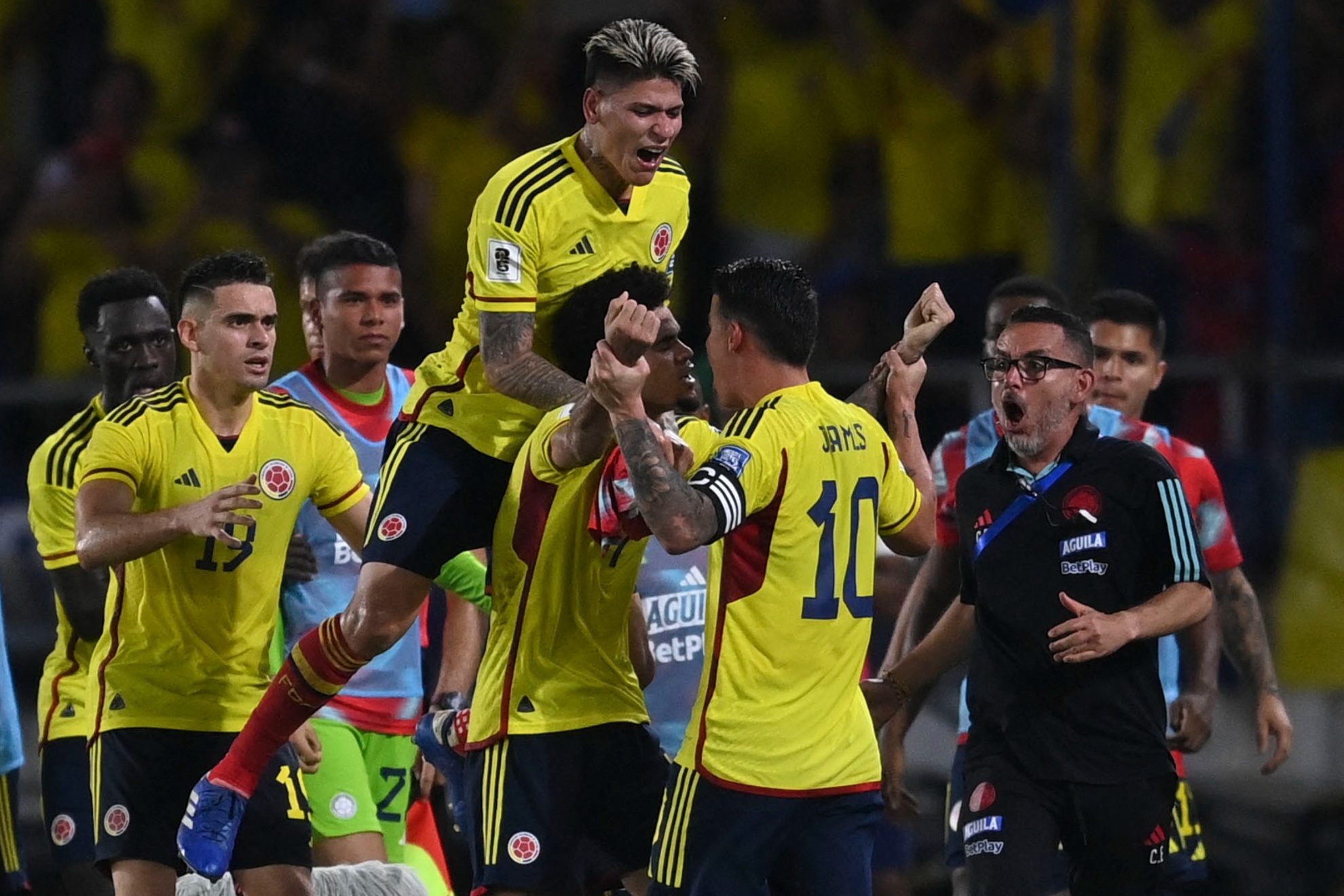 Colombia beat Brazil 2-1 in the fifth round of Conmebol qualifiers