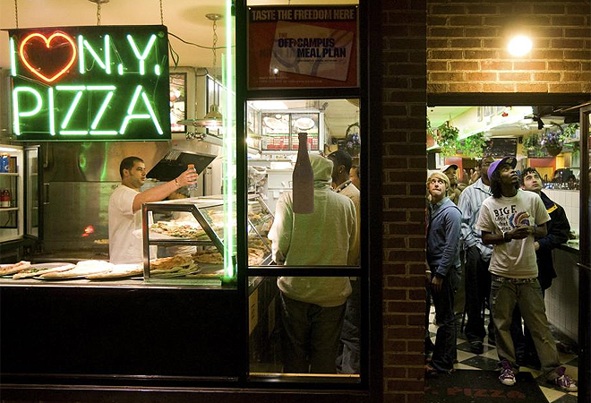Pizzera en Nueva York
