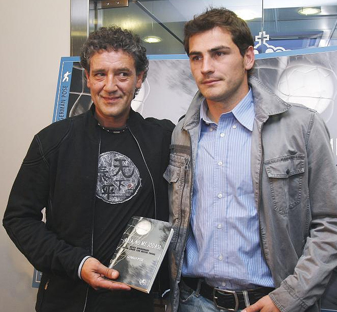 Rafa Guerrero e Iker Casillas