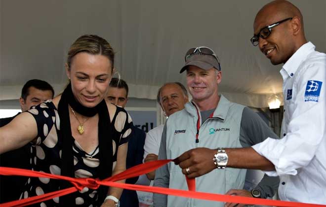 Sonia Castedo, Terry Hutchinson y Marcos Senna inauguran el Circuito 2009.