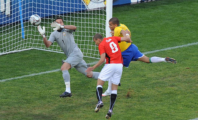 Zidan marca un gol