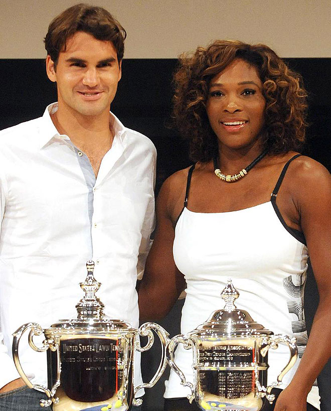 Roger Federer y Serena Williams
