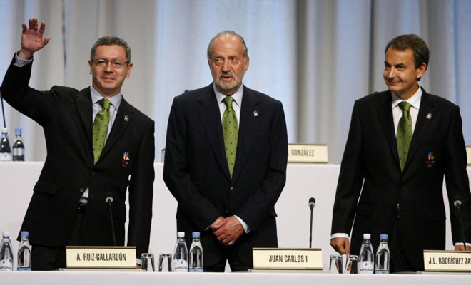 Gallardn, Don Juan Carlos y Zapatero