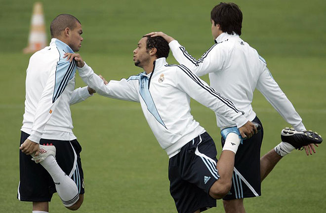 Pepe, Marcelo y Kak