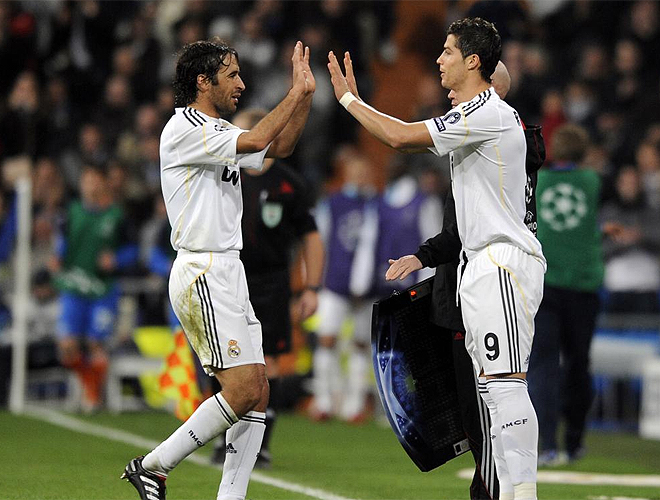 Ral y Cristiano Ronaldo