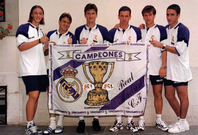 Guti se hizo un hueco en la primera plantilla del Real Madrid gracias a su gran calidad. Fue entonces cuando comenz a ganar ttulos.