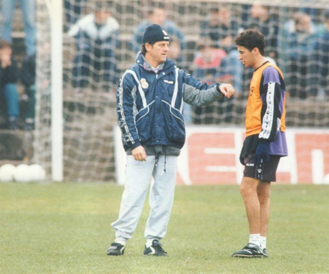 Ral tuvo dos temporadas como entrenador a Fabio Capello, uno de los tcnicos que ms ha influido en la carrera del '7'.
