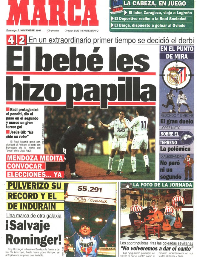 El '7' destroz al Atltico de Madrid, al que marc el primer tanto de su carrera con la camiseta del primer equipo merengue.