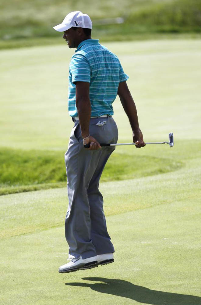 Tiger Woods est de vuelta y no slo por su juego. Se nota que el americano se est divirtiendo en este PGA tras todos los problemas por los que ha tenido que pasar.
