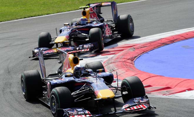 Como era de esperar, Red Bull no se adapt bien a las largas rectas de Monza y se tuvo que conformar con un papel secundario en este Gran Premio.