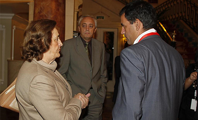La presidenta del Rayo Vallecano, Teresa Rivero, se dej ver por el Ritz