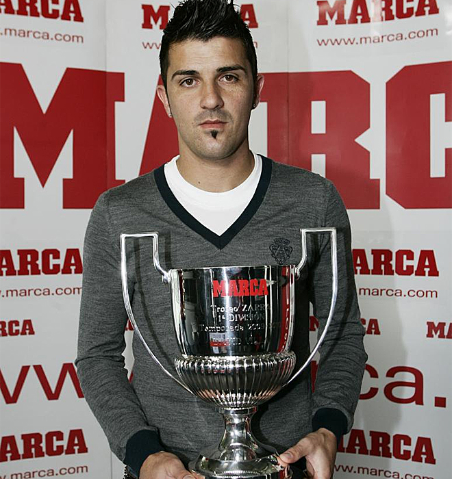 El 'Guaje' se llev el trofeo Zarra de la Liga 09-10