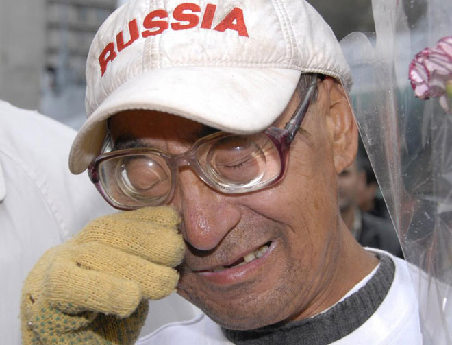Petr Naumov, un pensionista ruso de 61 aos con problemas de visin, logr correr los 12.000 kilmetros existentes entre Kaliningrad y Vladivostok. Tard siete meses.