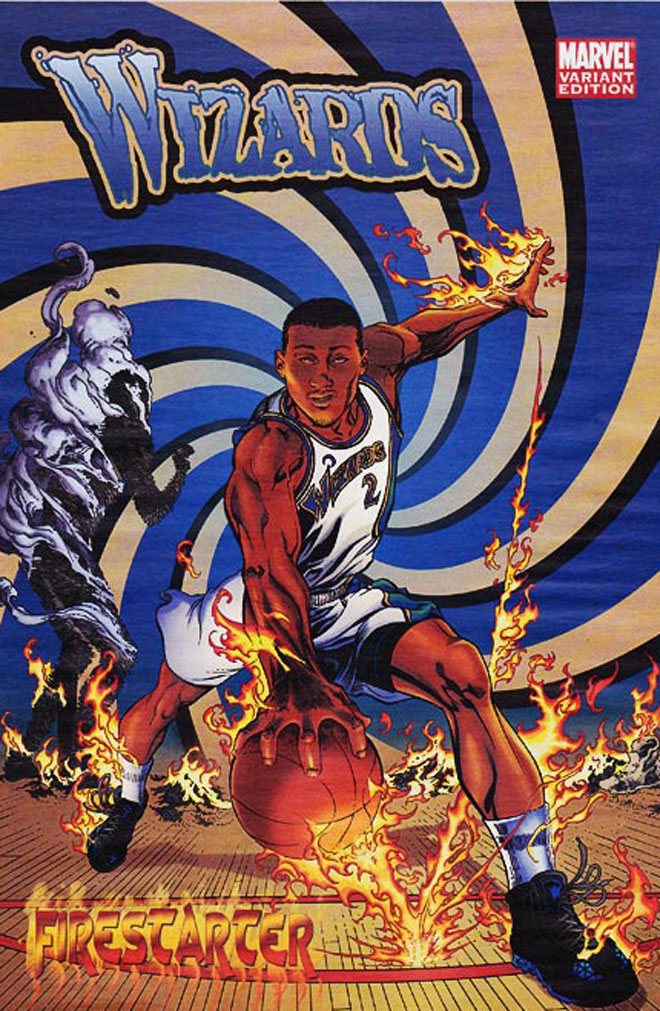 La cadena ESPN y la Marvel han creado unas originales portadas para una de las franquicias NBA. Irona, algo de stira y calidad para definir en clave superhroes a todas las franquicias NBA.