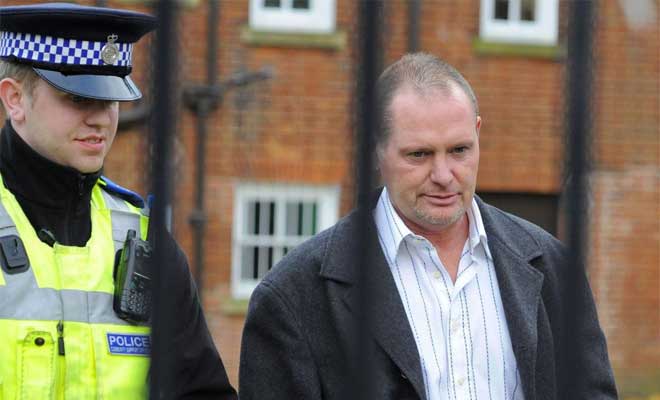 Paul Gascoigne tuvo que acudir a los juzgados de Northallerton para testificar por haber conducido borracho su automovil.