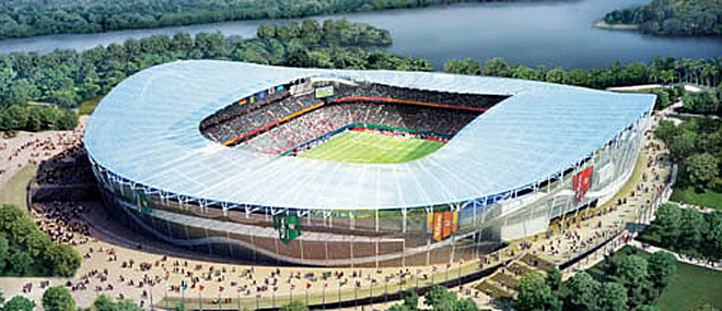 Ya ha comenzado la construccin de un estadio con capacidad para 45.000 que ser utilizado por el Rubin Kazan.