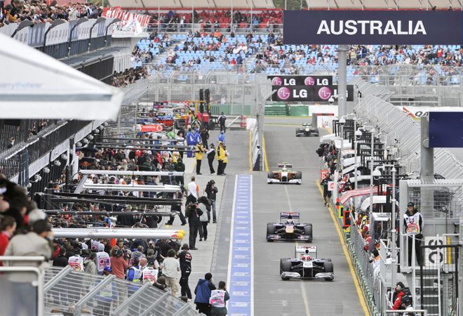 Este viernes se celebr la sesin de entrenamientos libres del Gran Premio de Australia en el circuito de Albert Park.