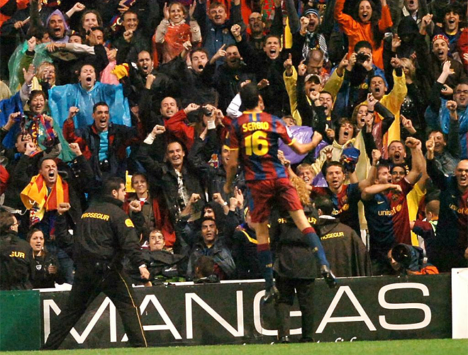El Barcelona dio el primer golpe de autoridad ganando en casa del Athletic (1-3) con goles de Keita, Xavi y Busquets.