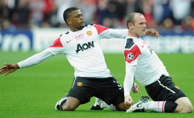 Rooney apareci cuando su equipo ms lo necesitaba para empatar el partido.