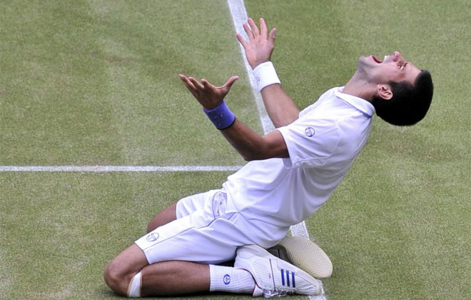 Novak Djokovic consigui ante Tsonga el nmero uno del mundo y el pase a la final de Wimbledon.