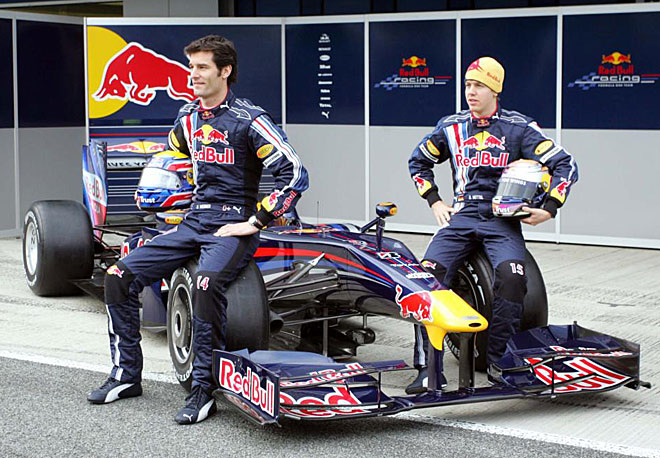 Vettel sube al equipo Red Bull en 2009 y logra el subcampeonato del mundo