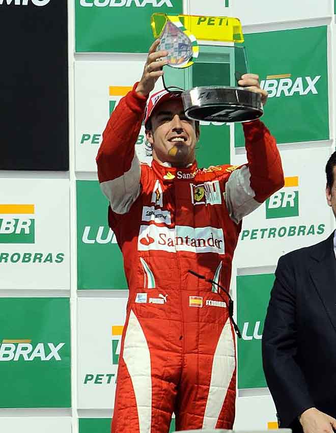 6 podios: 2003 (3), 2005 (3), 2006 (2), 2007 (3), 2008 (2) y 2010 (en la imagen, 3)