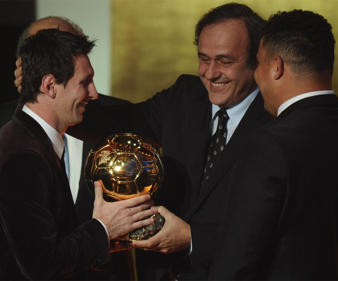 Messi, como era de esperar, gan su tercer Baln de Oro, el que recogi a manos de un mito como Ronaldo.
