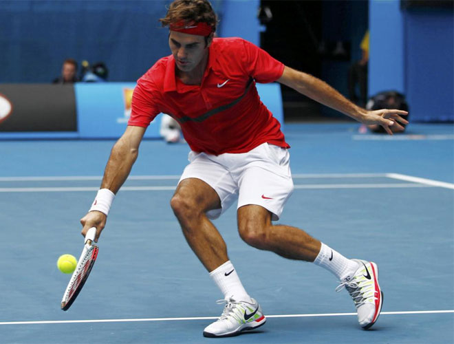 Federer sigue firme en el primer Grand Slam del ao. El suizo ya est en octavos.