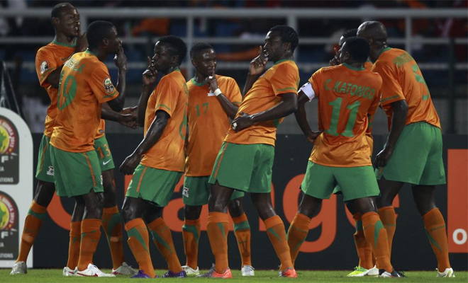 Zambia sorprendia Senegal y se llev los tres puntos en esta primera jornada de la Copa de frica.