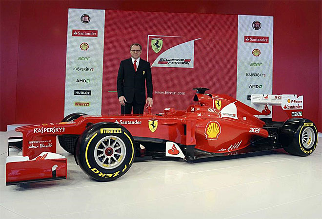 El director deportivo de la 'Scuderia' est orgulloso del F2012