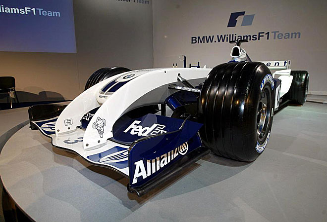 El alern de morsa de Williams-BMW de 2004 no fue rival para ‘Schumi’ y Ferrari. Con todo, Montoya y Ralf hicieron varios podios.