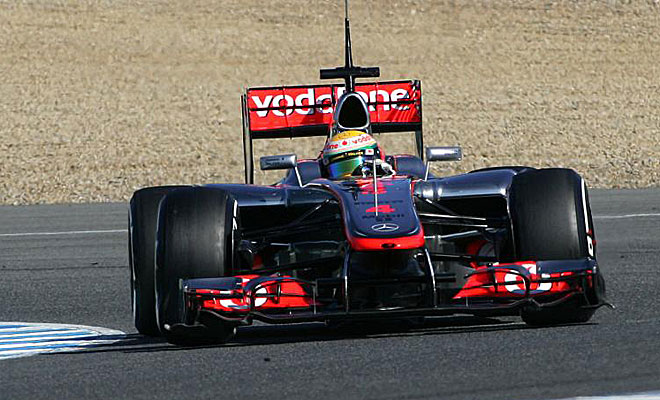 El ingls estuvo mucho ms activo que Alonso y Vettel.