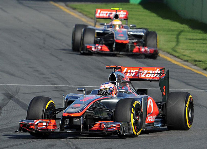 Jenson Button ya no dej el primer puesto en carrera y aunque hubo un Safety Car al final del gran premio, el ingls consigui la victoria.