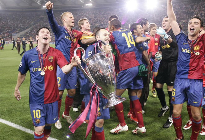 Una de las competiciones que ms motiva a Messi es la Liga de Campeones. En ella ha cuajado actuaciones estelares con el Ftbol Club Barcelona.
