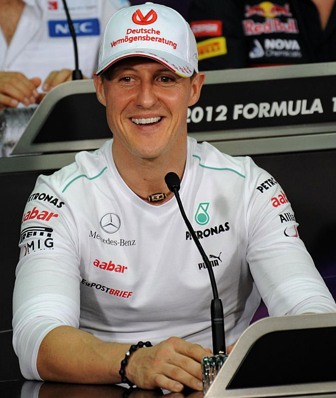 Michael Schumacher reconoci en rueda de prensa que el Mercedes de esta temporada "es mejor" que el del ao pasado.