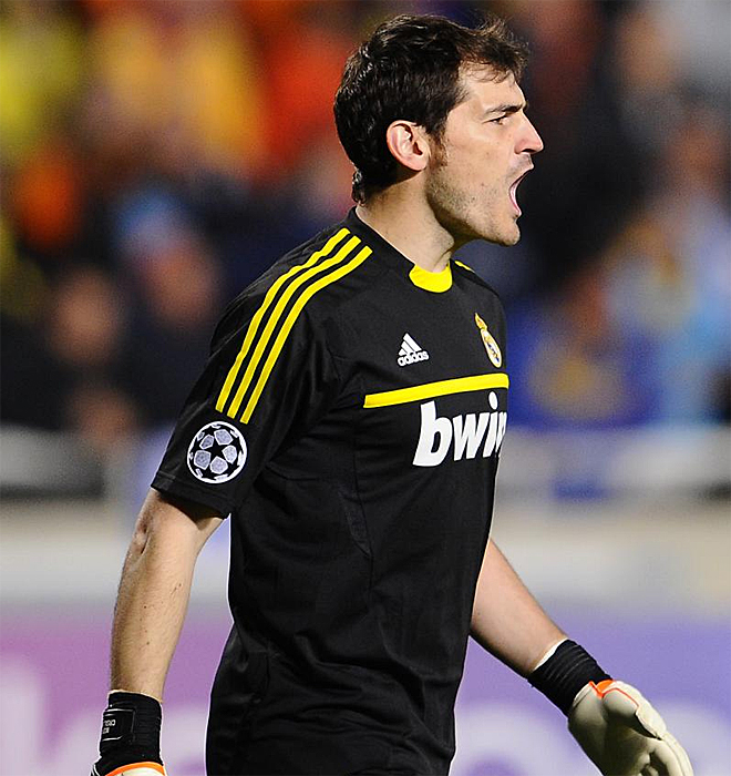 Iker Casillas fue un espectador ms en un partido en el que no tuvo apenas trabajo.