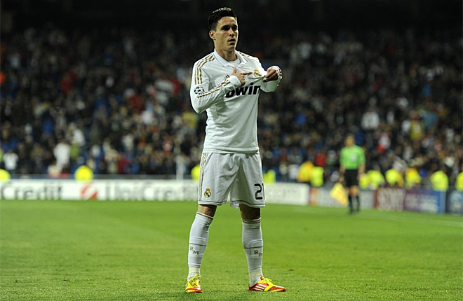 El canterano del Real Madrid volvi a rentabilizar sus minutos al marcar un gol.