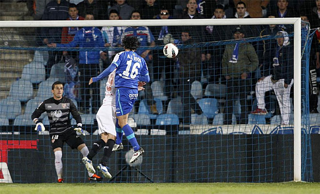 Pedro Ros fue el mejor del Getafe-Sevilla. Marc un gol y dio el pase de otros tres. Fue una pesadilla para la defensa sevillista.