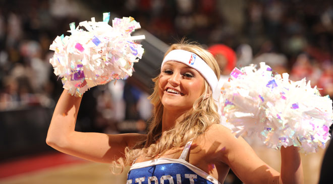 Las cheerleaders de los Pistons no tendrn la ocasin de seguir animando a los suyos en playoffs.
